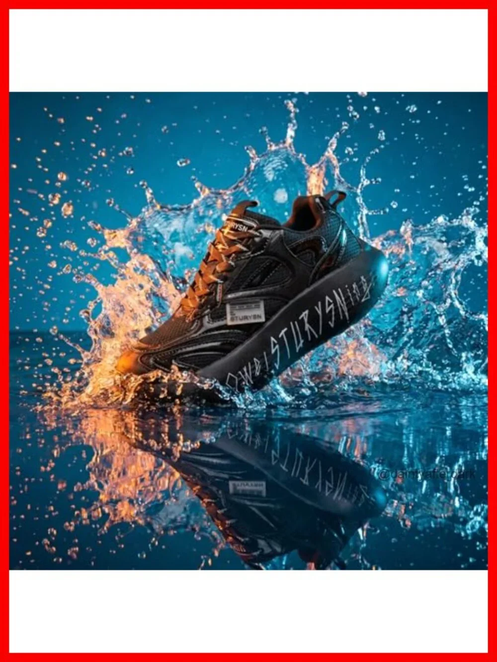 Chunky Platform Sneakers 2.3 Inch Height Incre Lace-Up Breathable Mesh Unisex